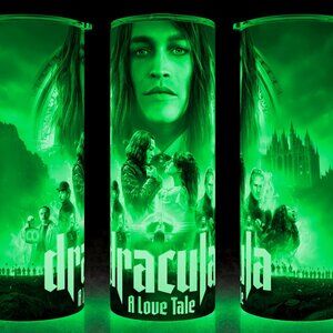 Glow in the Dark Dracula - A Love Tale - Luc Besson - Vampire Cup Mug Tumbler